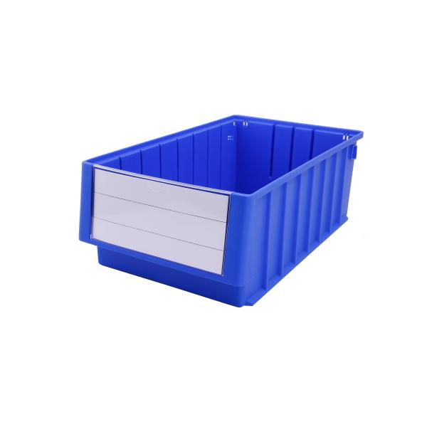 Stackable Part Bin Plastic Organizer Bins for Warehouse Shelves Customized Color
