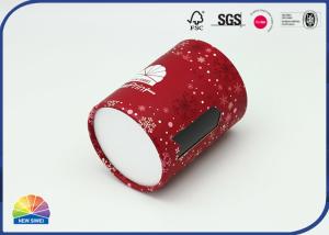 China Die Cut Window Brown Kraft Paper Tube Packaging For Tea Chocolate wholesale