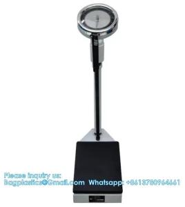 China Factory Price Human Body Weighing Scale Mechanical Type 160kg Height And Weight Measuring Scale For Adult on sale