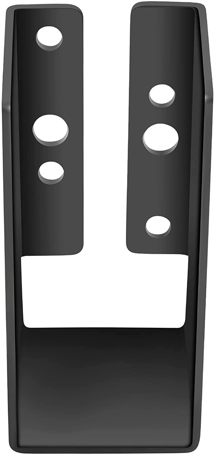 Stainless Steel Concealed Joist Bracket for 2x4 Stair Wood Handrail Deck Railing