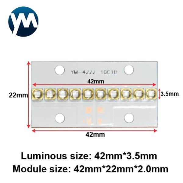 UV Light Module 30W Line Light Source Module High Power UV LED Seamless Stitching