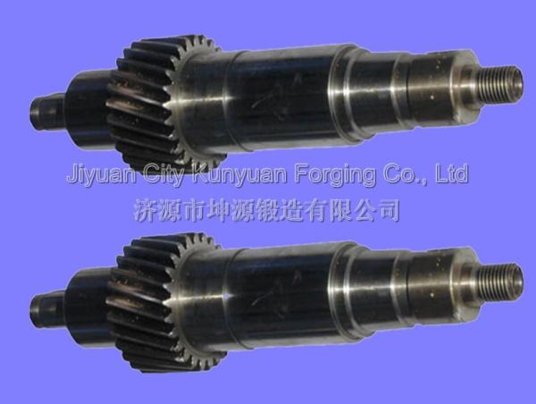 Quality Marine Forging Transmission Shaft , Motorcycle Gear Forged Steel Shaft  Weight  2.5 tons for sale