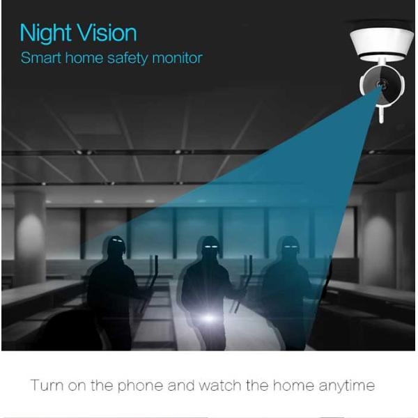 High Definition 1080P PTZ IP camera / Wifi Viewframe Mode 1080P Home Security Camera