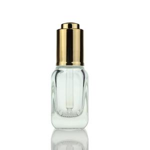 China Face Serum Bottle Glass Dropper Cosmetic Eyelash Serum Bottle 30ml Makeup Supplier OEM For Oil S028 on sale