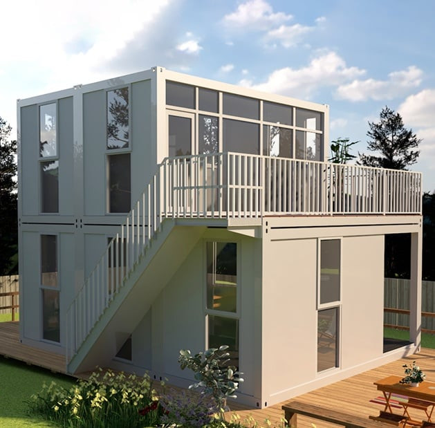 Portable Modular Flat Pack Container House Detachable Hospital Knockdown System