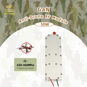 420-460MHz 50W GaN Module Anti Drone Anti Fpv Anti Dji Anti Autel Fpv Suppresor anti drone system RF module PA module power amplifier anti drone lora module anti fpv