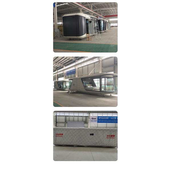 Color Size Customization Apple Cabin House Office Cabin Container 6*3*3m