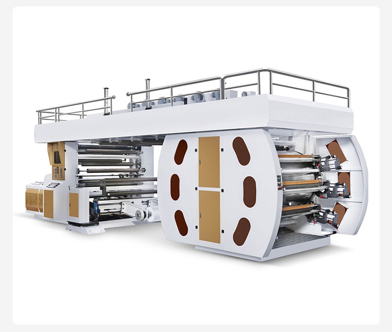 6 Color 100m/Min Flexographic Printing Machine For BOPP Material