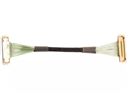 42awg LVDS Wire Harness 0.4mm 20.3mm Cable 51 Pin EDP