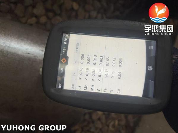 Quality ASTM A335 / ASME SA335 P5 Nickel Alloy Pipe Seamless for High Temperature Service for sale