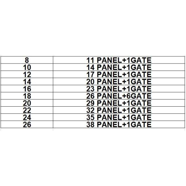 22 Portable Horse Stall Panels 20 Meter,Australia Style Corral,Cattle Yards