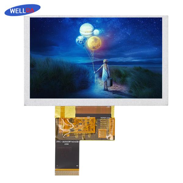 5'' IPS Car LCD Display Module 12 O clock Viewing Direction