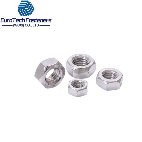 Quality A2 A4 Hexagon Nut DIN 934 Hex Nut Zinc Bolt 10.9 12.9 8.8 M10x1 25 M14 M16 M18 Class 10 5 6 8 for sale