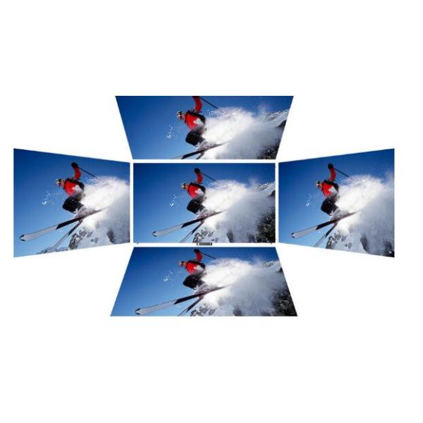 Small External HD LED Display , Commercial HD LED TV P1.78 High Resolution