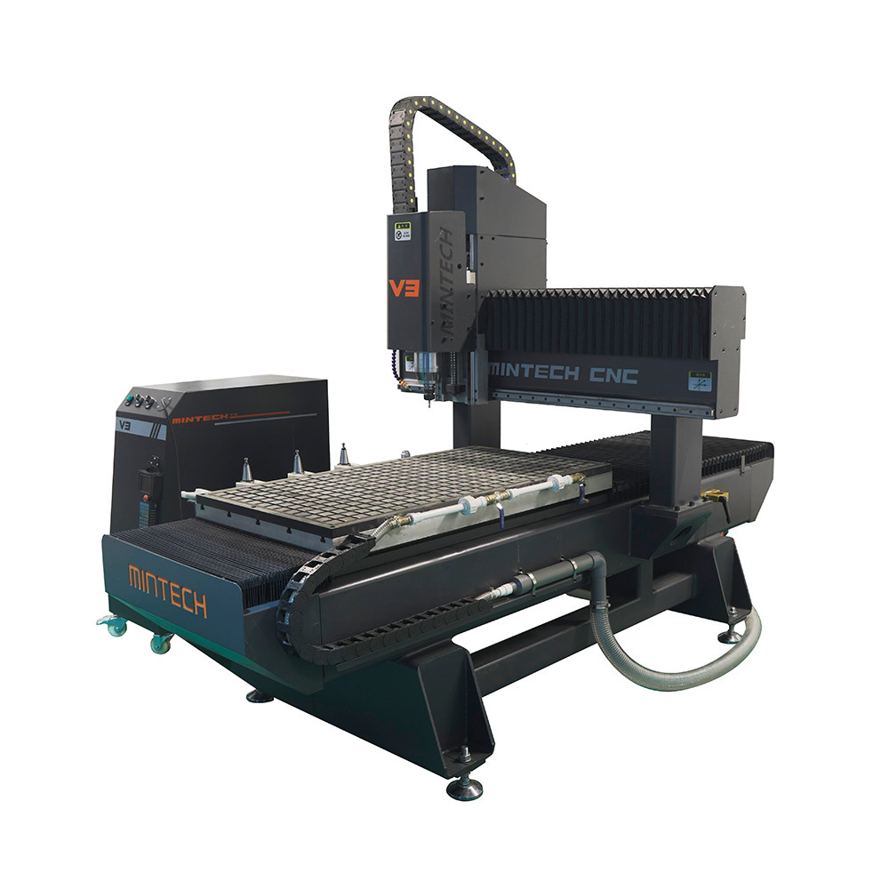 SGS Woodworking CNC Router Machine , 5.5KW Wood CNC Router