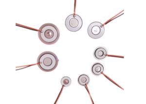 Microporous Ultrasonic Level Transducer , Silver Layer Underwater Ultrasonic Transducer