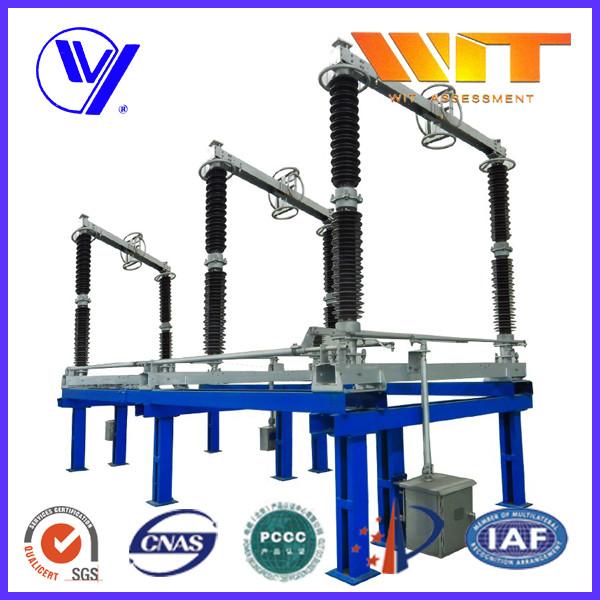 Quality 220kV 4KA Electrical High Voltage Isolator Disconnect Switch with Motor Operated for sale