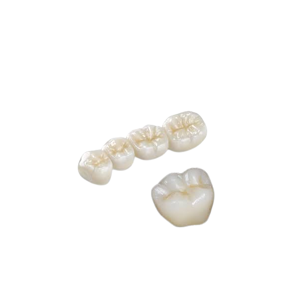 Dental Zirconia Tooth Crown Strong Corrosion Resistance High Biocompatibility