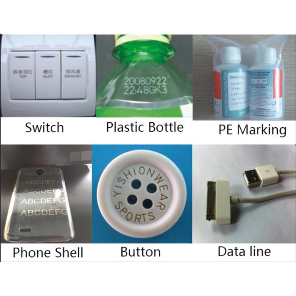 50W Online Fiber Flying Laser Marking Machine For Cable Datetime Logo Code