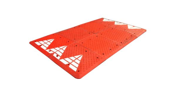 Quality Recycled Rubber Road Speed Cushion Speed Bumper for sale