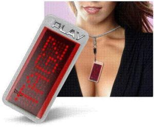 led flashlight necklace,TXT Tagz Scrolling LED Messager