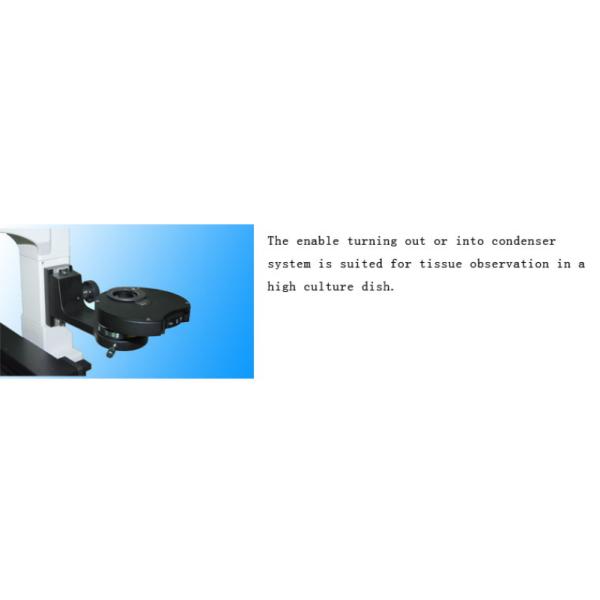 Polarizing Modulation Contrast Inverted Biological Microscope Wf10x Eyepiece