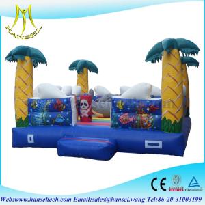 China Hansel china kids playground slides inflatable playground slide on sale