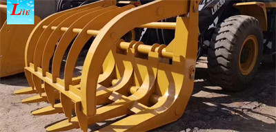 5 Ton Wheel Loader log Grapple 1.8CBM Front End Wheel Loader with log grapple wheel loader grapple attachments