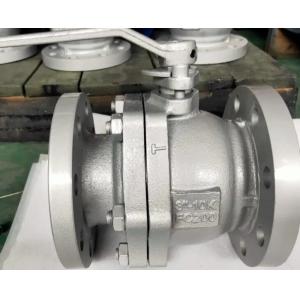 JIS10K 2-PC FC200 cast iron ball valve