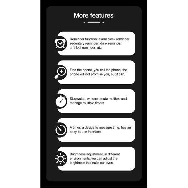 IWO FK78 1.78 Inch HD Smartwatch Bluetooth Call For Android IOS