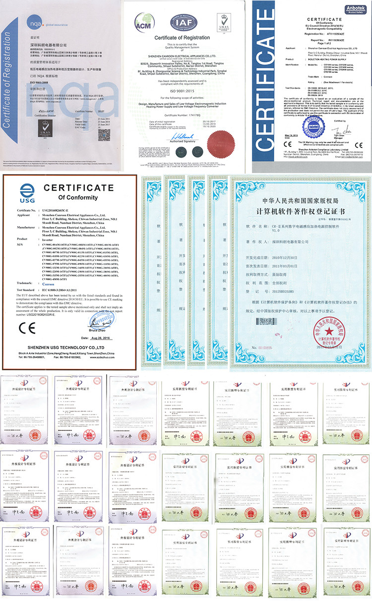 Digital Control Electric Induction Heater Uniform Heating Induction Hardening Machine