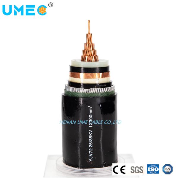 Quality Round Wire Medium Voltage XLPE Insulated Underground Power Cable with Laser Printing for sale