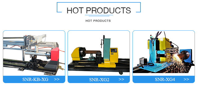 Blue 3000W CNC Pipe Cutting Machine SNR Cnc Square Tube Cutter