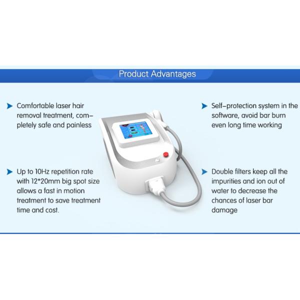 Portable Permanent Hair Removal Diode Laser Hair Removal Machine