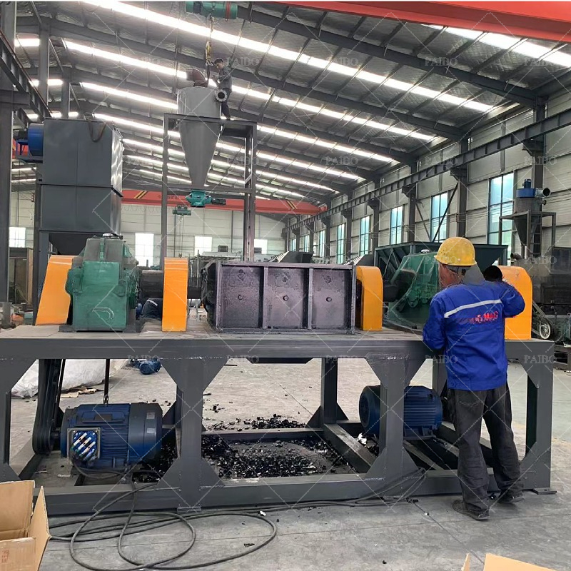 Carbon Steel Film Strong Plastic Crusher for Granule Cutting and Recycling Metals