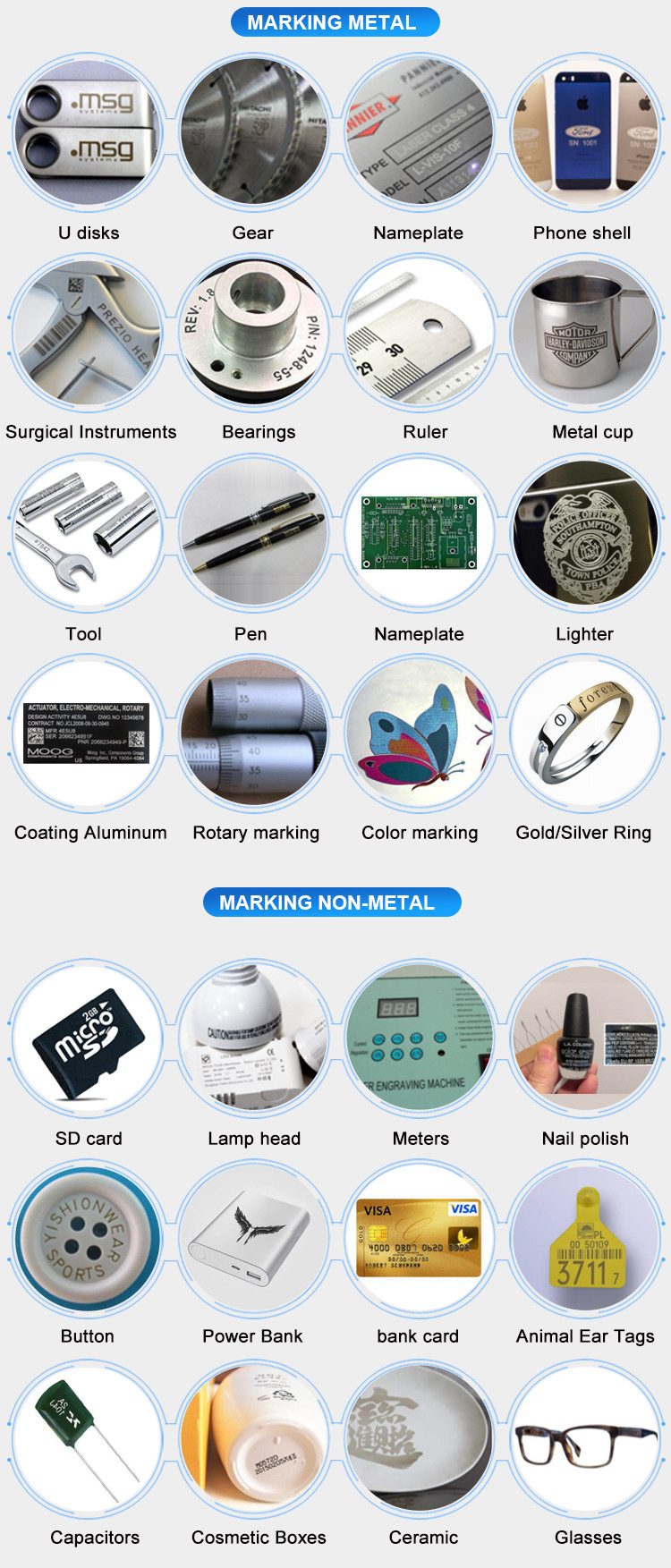 20w 30w Mini Laser Engraving Machine Rings Jewelry With Rotary
