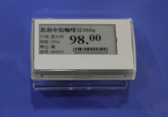 Quality Hypermarket LCD dot matrix display electronic paper tag for sale