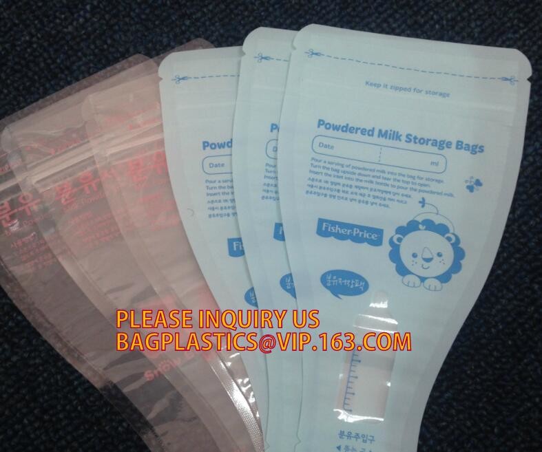 biodegradable eco-friendly FDA clear juice sealed drink pouches translucent reclosable hand held zipper plastic drinking
