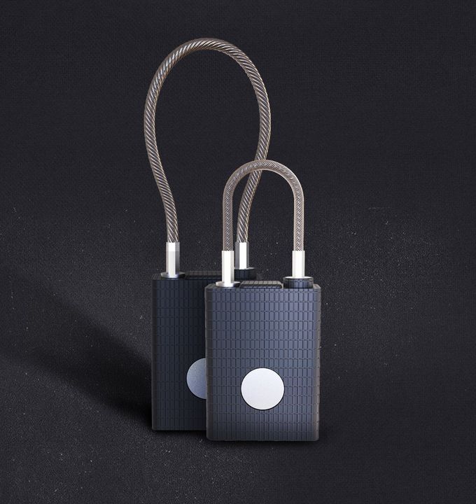 Vehicle Shiping Remote Control Padlock NFC NB IoT Dual Platform