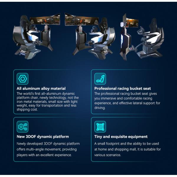 Driving Simulator Vr Game Enjoy Multiplayer 9D VR Arcade Free Roaming Business Shooting