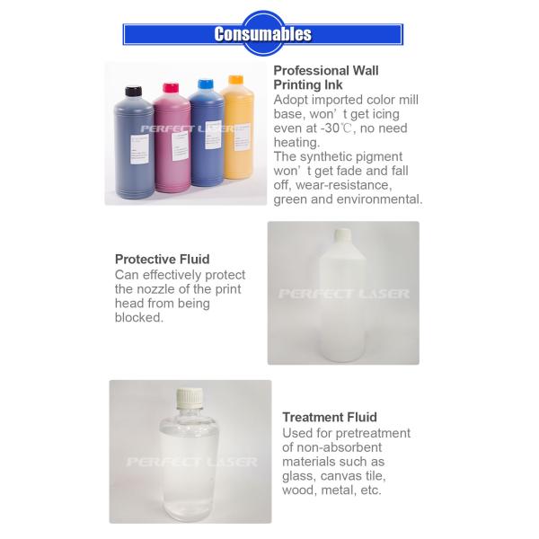 3d Large Format Automatic Wall Inkjet Printer Vertical Printing Ceramic Tiles Porcelain Walls