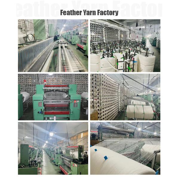 0.7cm 0.9cm 1.3cm Super Soft Fancy Yarn Feather Yarn For Knitting Socks