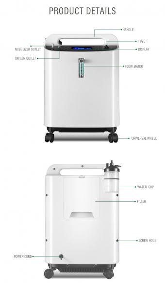 Customized Adjustable Oxygen Concentrator Household Odm 23kg