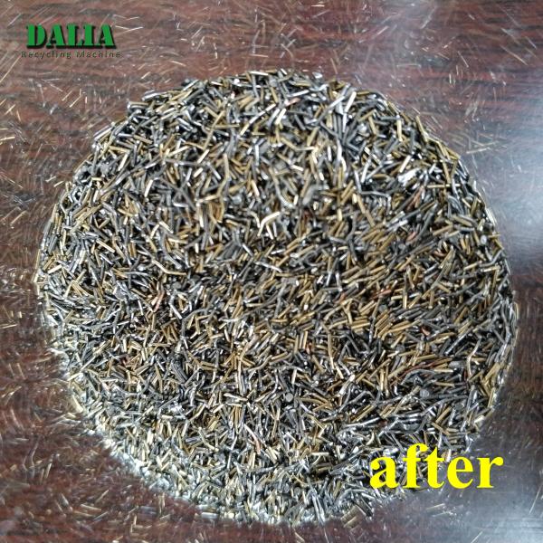 High Purity Copper Wire Recycling Machine 0.3mm - 25mm Cable Diameter