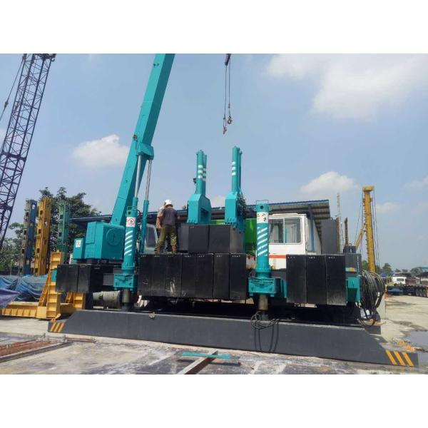 960T Piling Capacity Hydraulic Press In Pile Driver For Big Pile Construction