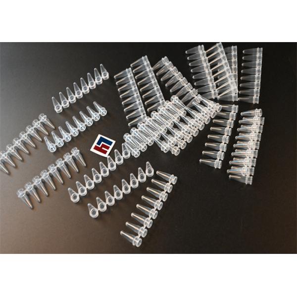 PCR tubes, polymerase chain reaction tubes for laboratory testing using,0.2ml PCR 8-strip tubes