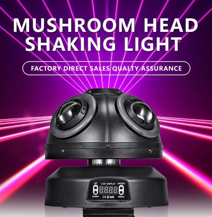 Outdoor LED Moving Head Lights with Disc Ball Party Birthday Function DMX Disco Lights