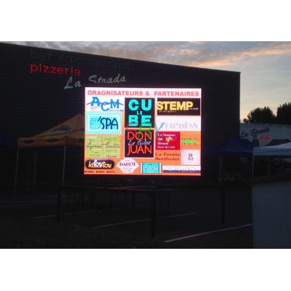 High Refresh LED Wall Screen Wide Viewing Angle LED Outdoor Advertising Board