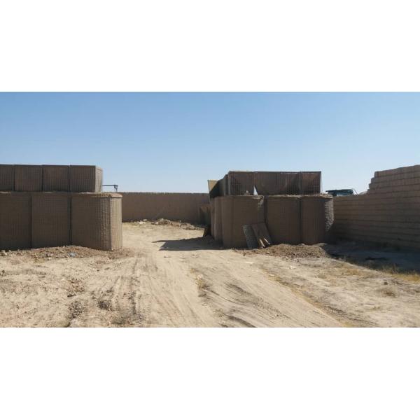 76.2x76.2mm Galfan Coated Defensive Hesco Bag