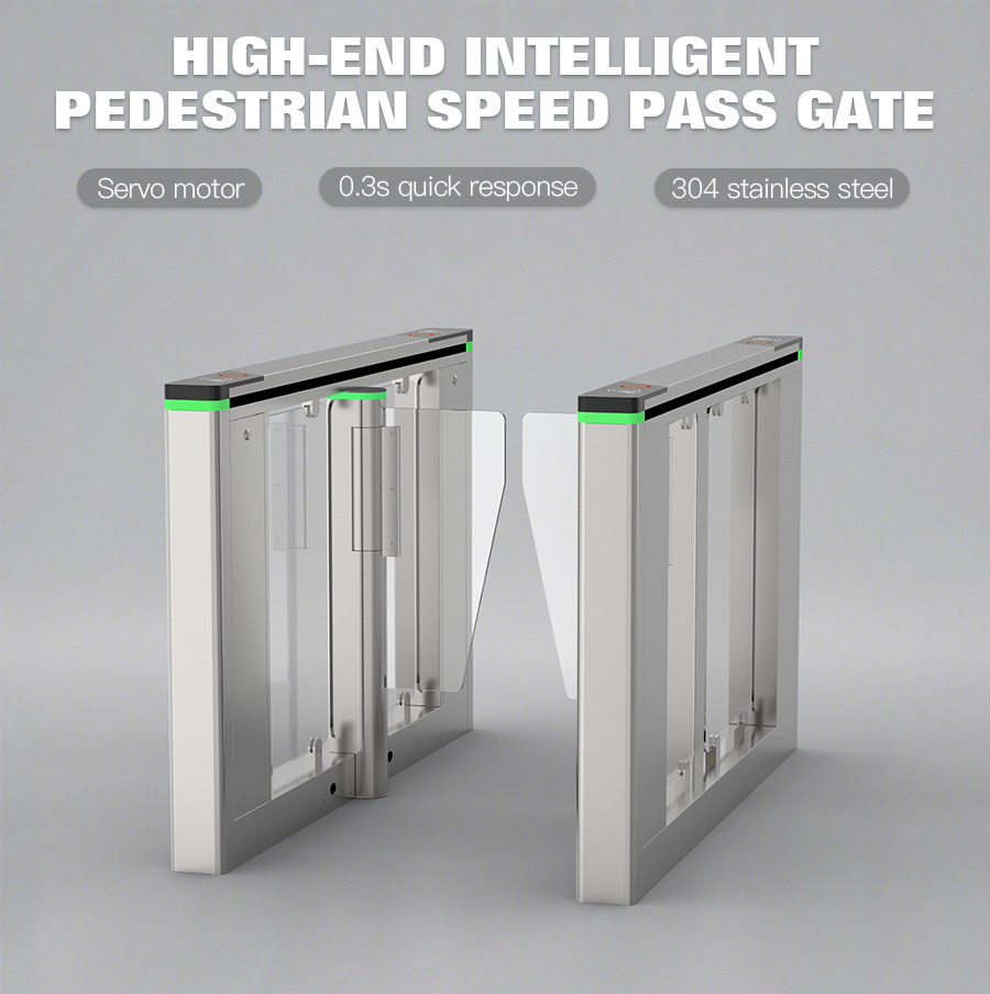 IPX4 Waterproof Face Recognition Turnstile For Access Control